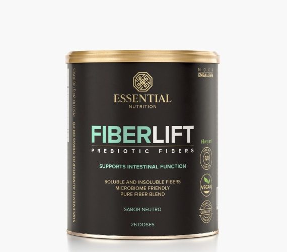 Prebiótico com 5 tipos de fibras