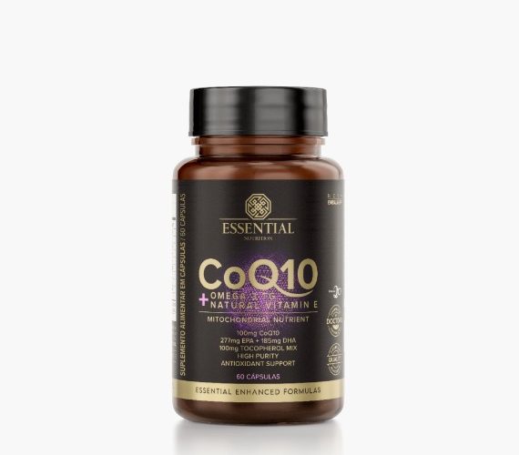 Coenzima Q10 + Omega-3 TG + Natural Vitamin E