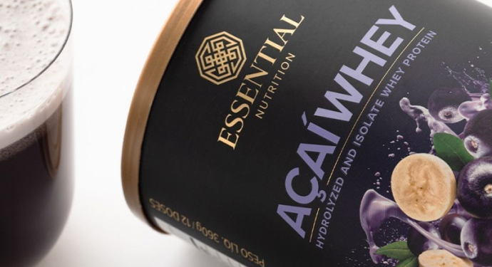 Whey protein sabor açaí com banana