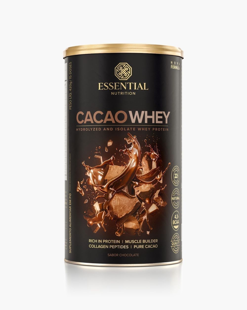 Protéine Whey Protealpes Cacao - Lot De 2 X 750g (38 Portions) - Date 01/2026